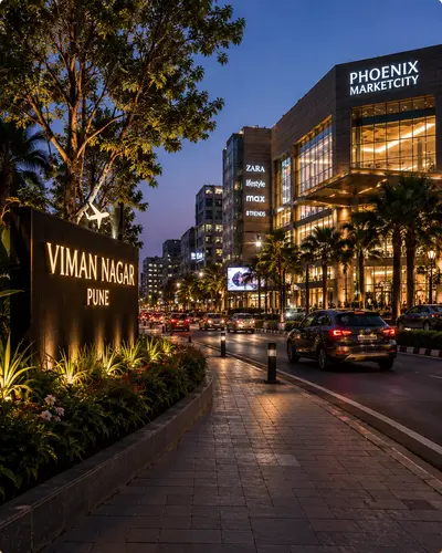 Viman Nagar Pune lifestyle and surroundings